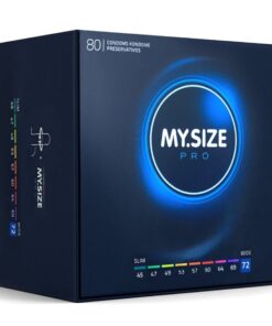 MY SIZE – PRO PRESERVATIVOS 72 MM 80 UNIDADES - intimamenities.com