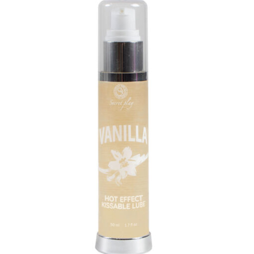 SECRETPLAY – LUBRICANTE 2-1 EFECTO CALOR VAINILLA 50 ML - intimamenities.com