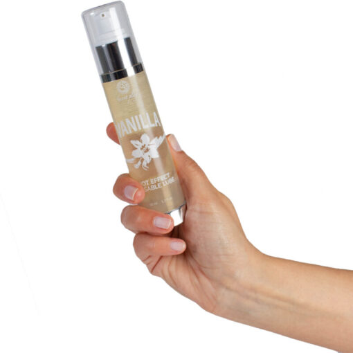 SECRETPLAY – LUBRICANTE 2-1 EFECTO CALOR VAINILLA 50 ML - intimamenities.com