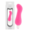 DOLCE VITA – G-SPOT VIBRADOR SILICONA ROSA - intimamenities.com
