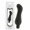 DOLCE VITA – G-SPOT VIBRADOR SILICONA NEGRO - intimamenities.com