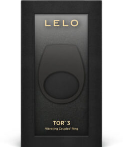 LELO – TOR 3 ANILLO VIBRADOR NEGRO - intimamenities.com