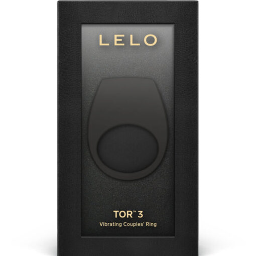 LELO – TOR 3 ANILLO VIBRADOR NEGRO - intimamenities.com