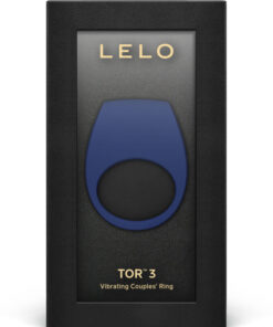 LELO – TOR 3 ANILLO VIBRADOR AZUL - intimamenities.com