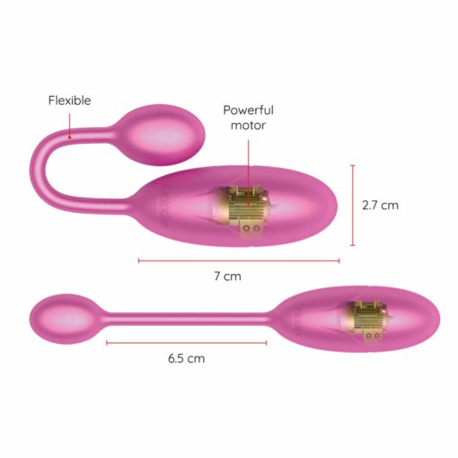 ONINDER – DENVER HUEVO VIBRADOR ROSA 7 X 2.7 CM – APP GRATUITA - intimamenities.com