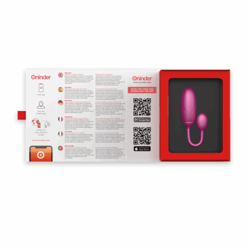 ONINDER – DENVER HUEVO VIBRADOR ROSA 7 X 2.7 CM – APP GRATUITA - intimamenities.com