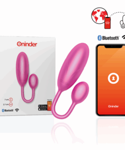 ONINDER – DENVER HUEVO VIBRADOR ROSA 7 X 2.7 CM – APP GRATUITA - intimamenities.com