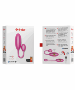 ONINDER – DENVER HUEVO VIBRADOR ROSA 7 X 2.7 CM – APP GRATUITA - intimamenities.com