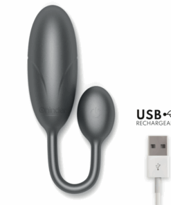 ONINDER – DENVER HUEVO VIBRADOR NEGRO 7 X 2.7 CM – APP GRATUITA - intimamenities.com