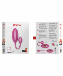 ONINDER – TOKYO HUEVO VIBRADOR ROSA 7.5 X 3.2 CM – APP GRATUITA - intimamenities.com