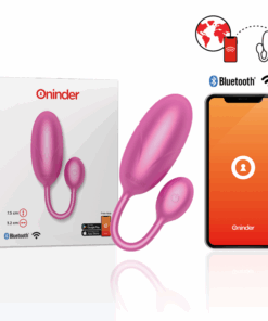 ONINDER – TOKYO HUEVO VIBRADOR ROSA 7.5 X 3.2 CM – APP GRATUITA - intimamenities.com