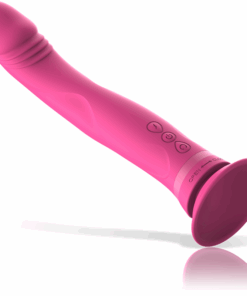INTENSE – MICHELANGELO DILDO VIBRADOR SILICONA ROSA - intimamenities.com