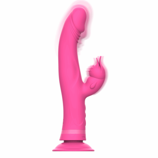 INTENSE – JULIO VIBRADOR RABBIT SILICONA ROSA - intimamenities.com