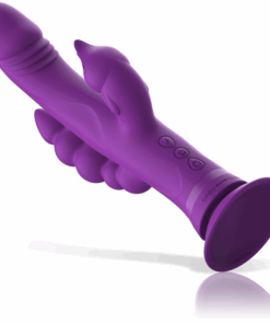 INTENSE – CASANOVA VIBRADOR RABBIT SILICONA TRIPLE MOTOR MORADO - intimamenities.com