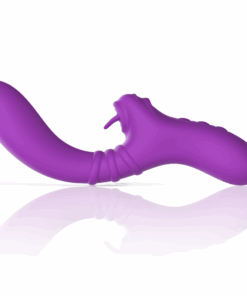 INTENSE – HARRY VIBRADOR FLEXIBLE CON LENGUA MORADO - intimamenities.com