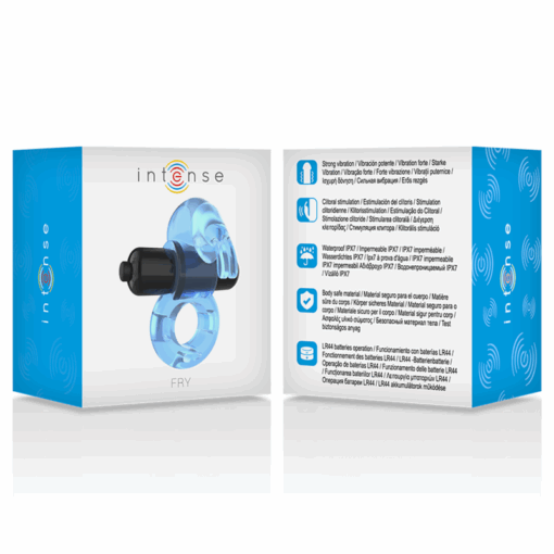 INTENSE – FRY ANILLO VIBRADOR AZUL - intimamenities.com