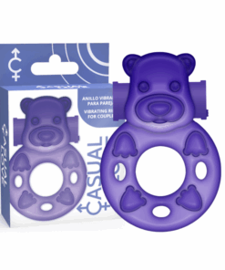 CASUAL LOVE – 26 ANILLO VIBRADOR CONEJITO LILA - intimamenities.com