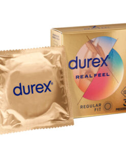 DUREX – REAL FEEL PRESERVATIVOS 3 UNIDADES - intimamenities.com