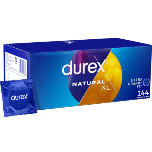 DUREX – EXTRA LARGE XL 144 UNIDADES - intimamenities.com