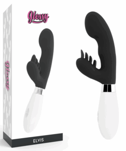 GLOSSY – ELVIS RABBIT NEGRO - intimamenities.com