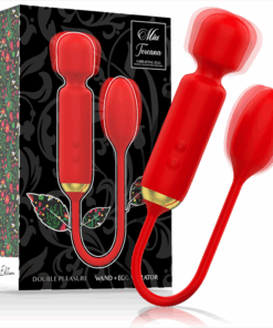 MIA – TOSCANA DOUBLE PLEASURE WAND + HUEVO VIBRADOR - intimamenities.com