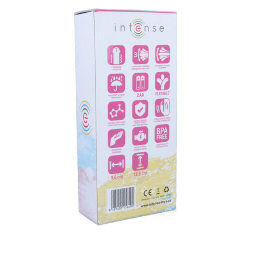 INTENSE – SUSY VIBRADOR OSCILANTE SILICON RABBIT ROSA - intimamenities.com