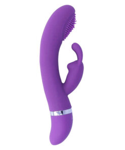 INTENSE – SUSY VIBRADOR OSCILANTE SILICONA RABBIT LILA - intimamenities.com