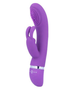 INTENSE – SUSY VIBRADOR OSCILANTE SILICONA RABBIT LILA - intimamenities.com