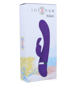 INTENSE – HILARI VIBRADOR LILA SILICONA LUXE - intimamenities.com