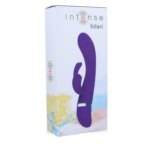 INTENSE – HILARI VIBRADOR LILA SILICONA LUXE - intimamenities.com