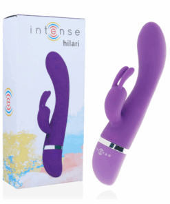 INTENSE – HILARI VIBRADOR LILA SILICONA LUXE - intimamenities.com