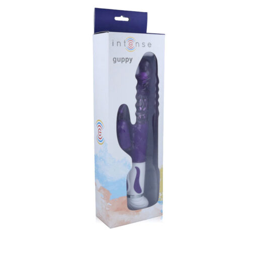 INTENSE – GUPPY VIBRADOR ROTADOR LILA - intimamenities.com