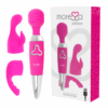 MORESSA – ODILON WAND POTENTE MOTOR MAS DOS CABEZALES PREMIUM SILICONE RECARGABLE - intimamenities.com