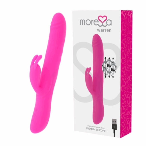 MORESSA – WARREN IMPULSOR OSCILANTE Y POTENTE VIBRACIÓN PREMIUM SILICONA RECARGABLE - intimamenities.com