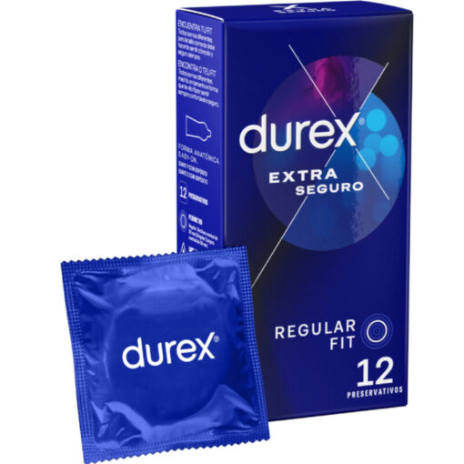 DUREX – EXTRA SEGURO 12 UNIDADES - intimamenities.com