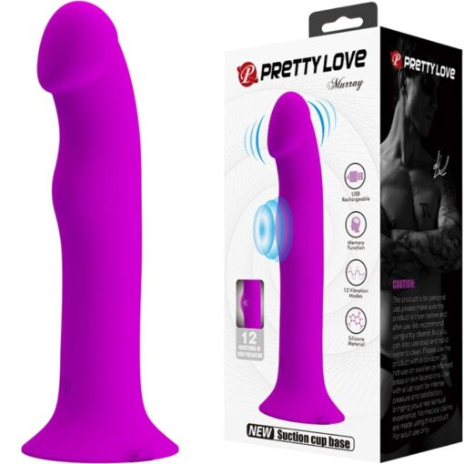 PRETTY LOVE – MURRAY VIBRADOR Y ESTIMULADOR PUNTO G MORADO - intimamenities.com