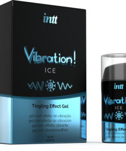 INTT – POTENTE ESTIMULANTE ÍNTIMO GEL VIBRADOR EFECTO FRÍO 15ML - intimamenities.com