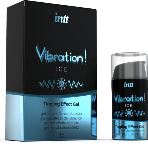 INTT – POTENTE ESTIMULANTE ÍNTIMO GEL VIBRADOR EFECTO FRÍO 15ML - intimamenities.com