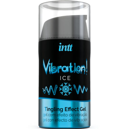 INTT – POTENTE ESTIMULANTE ÍNTIMO GEL VIBRADOR EFECTO FRÍO 15ML - intimamenities.com