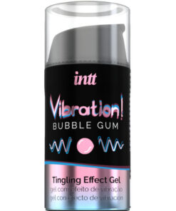 INTT – POTENTE ESTIMULANTE ÍNTIMO GEL VIBRADOR LIQUIDO CHICLE 15ML - intimamenities.com