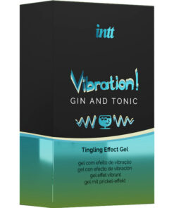 INTT – POTENTE ESTIMULANTE ÍNTIMO GEL VIBRADOR LIQUIDO GIN & TONIC 15ML - intimamenities.com