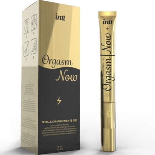 INTT LUBRICANTS – GEL ESTIMULANTE VAGINAL INTENSO CON APLICADOR VIBRADOR - intimamenities.com