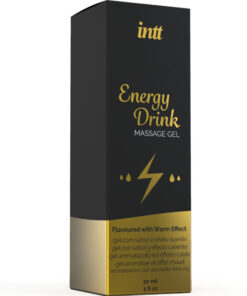 INTT MASSAGE & ORAL SEX – GEL DE MASAJE CON SABOR A BEBIDA ENERGETÍCA Y EFECTO CALOR - intimamenities.com