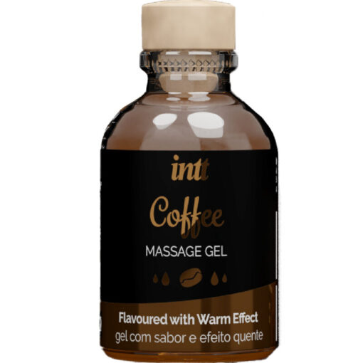 INTT MASSAGE & ORAL SEX – GEL DE MASAJE SABOR A CAFÉ EFECTO CALOR - intimamenities.com