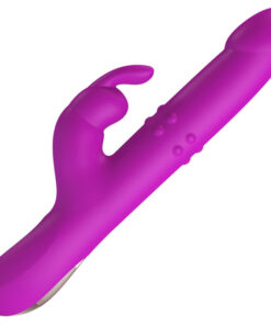 PRETTY LOVE – REESE VIBRADOR CON ROTACIÓN MORADO - intimamenities.com