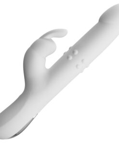 PRETTY LOVE – REESE VIBRADOR CON ROTACIÓN PLATEADO - intimamenities.com