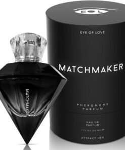 EYE OF LOVE – MATCHMAKER BLACK DIAMOND PERFUME FEROMONAS PARA ÉL 30 ML - intimamenities.com