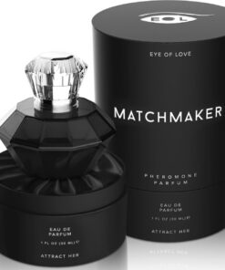 EYE OF LOVE – MATCHMAKER BLACK DIAMOND PERFUME FEROMONAS PARA ÉL 30 ML - intimamenities.com