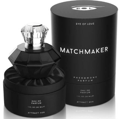 EYE OF LOVE – MATCHMAKER BLACK DIAMOND PERFUME FEROMONAS PARA ÉL 30 ML - intimamenities.com