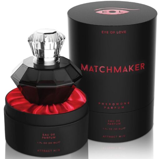 EYE OF LOVE – MATCHMAKER BLACK DIAMOND LGBTQ PERFUME FEROMONAS PARA EL 30 ML - intimamenities.com